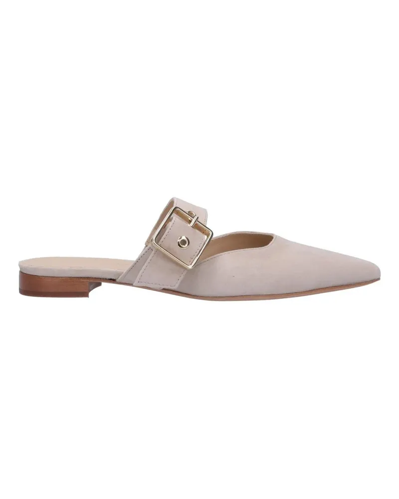 Thea Mika Sandaletten mit Absatz Sabots beige Beige