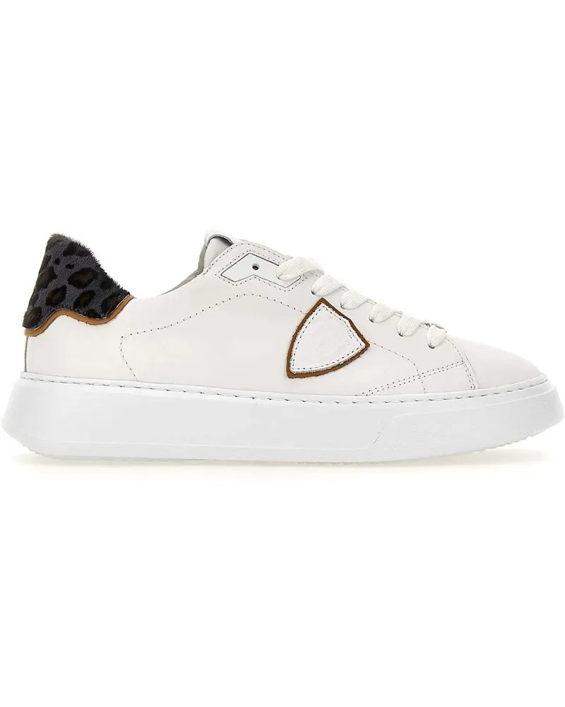 Philippe Model Low-Top Sneaker Sneakers Brown weiß Weiß