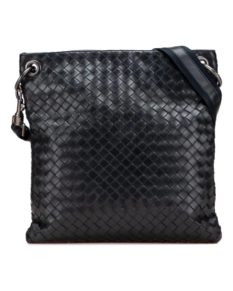 Bottega Veneta Hobo Bags Nappa Intrecciato VN Crossbody schwarz Schwarz