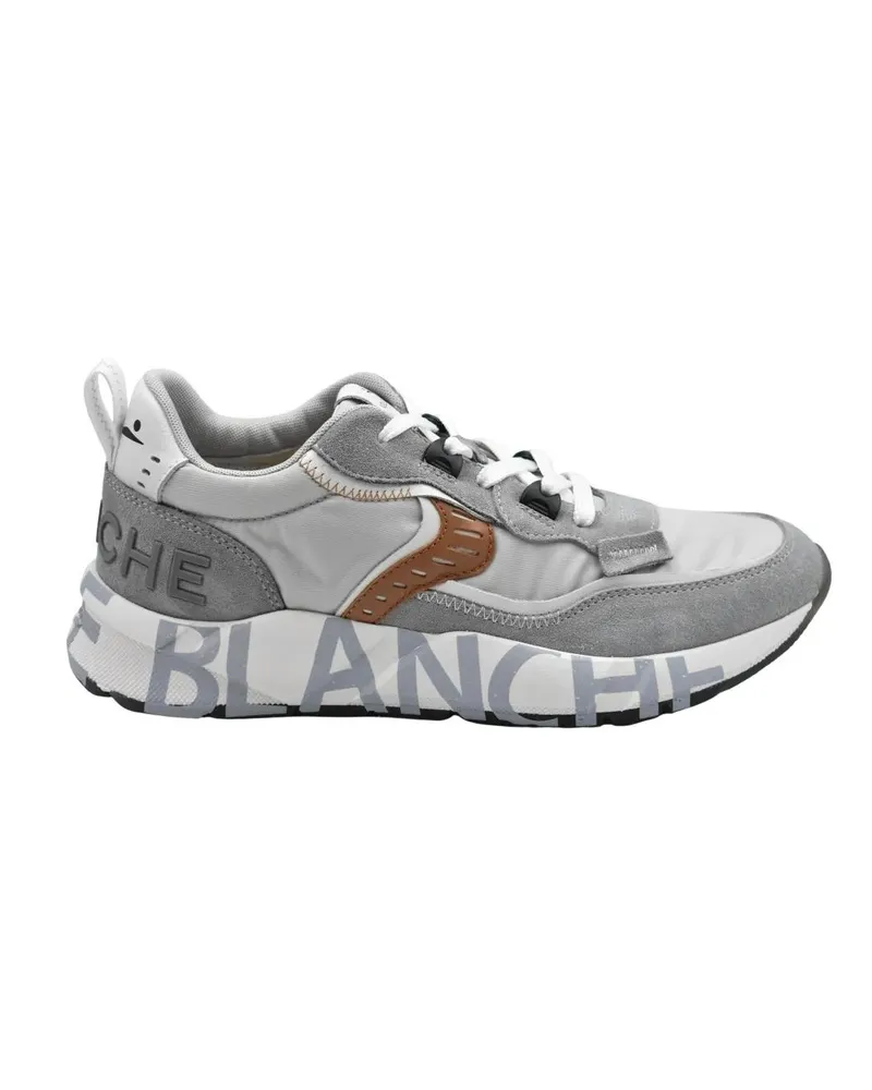 Voile Blanche Low-Top Sneaker Laced Sneakers In Grey-Brown Combination grau Grau