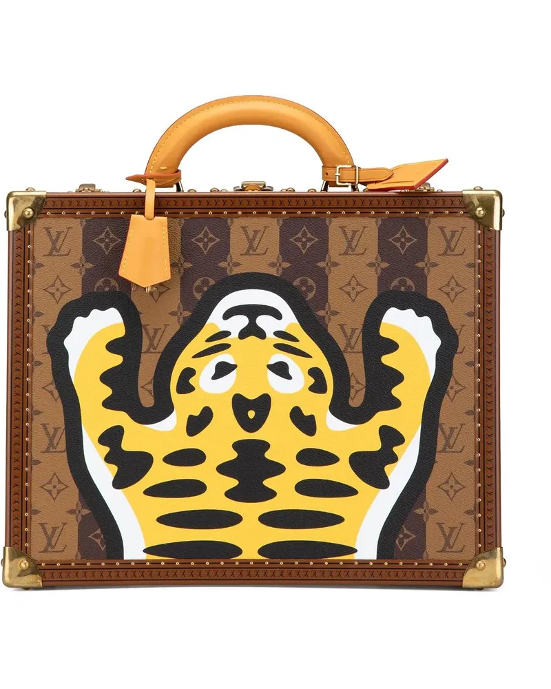 Louis Vuitton Weekender 2000-2024 Monogram Nigo Cotteville 40 braun Braun