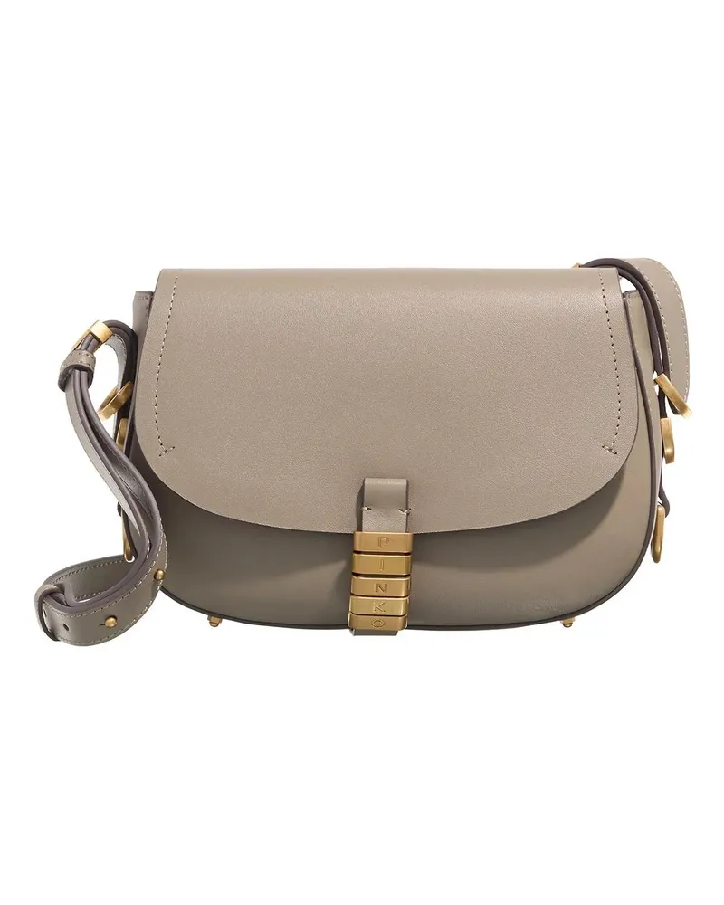 Pinko Crossbody Bags Saddle Mini grau Grau