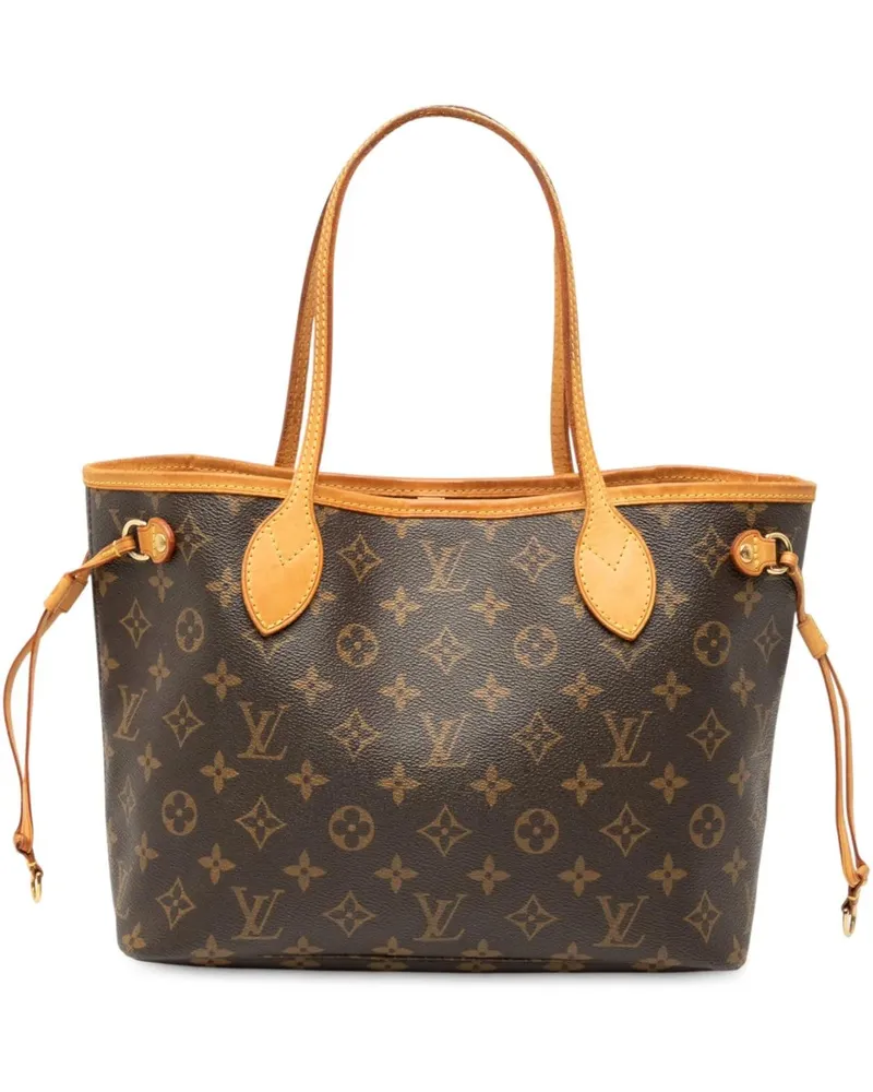 Louis Vuitton Shopper Monogram Neverfull PM braun Braun