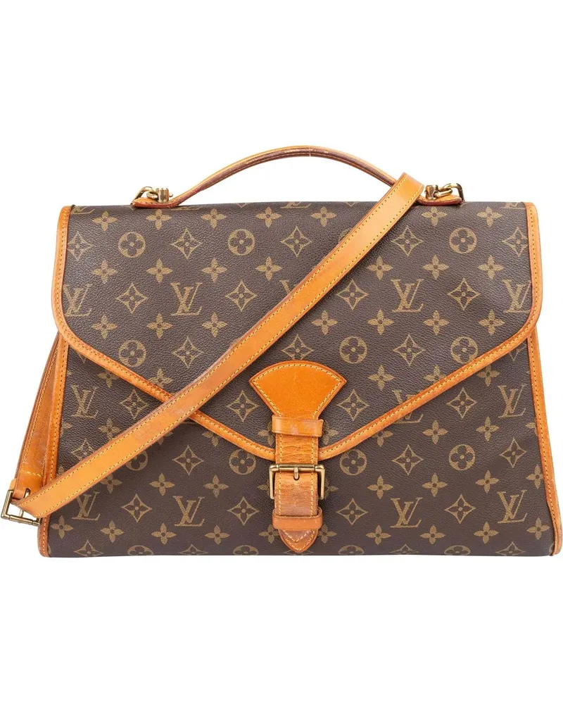 Louis Vuitton Crossbody Bags  Canvas Monogram Bel Air Handbag braun Braun