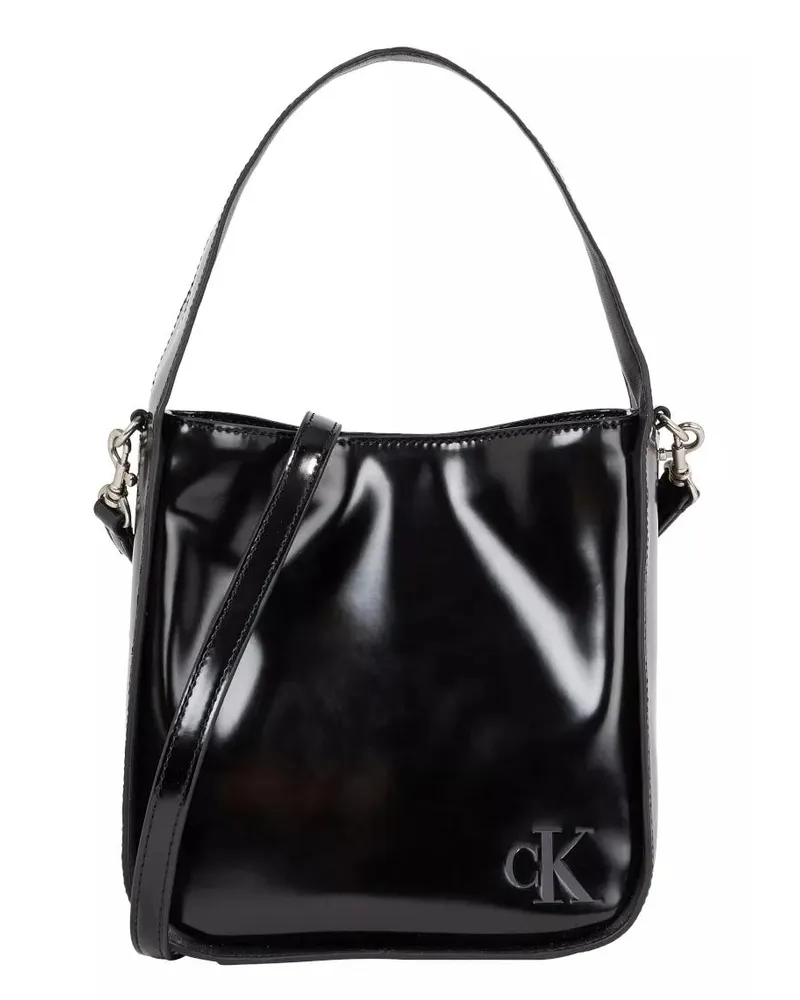 Calvin Klein Crossbody Bags Block Bucket19 Handtasche schwarz Schwarz