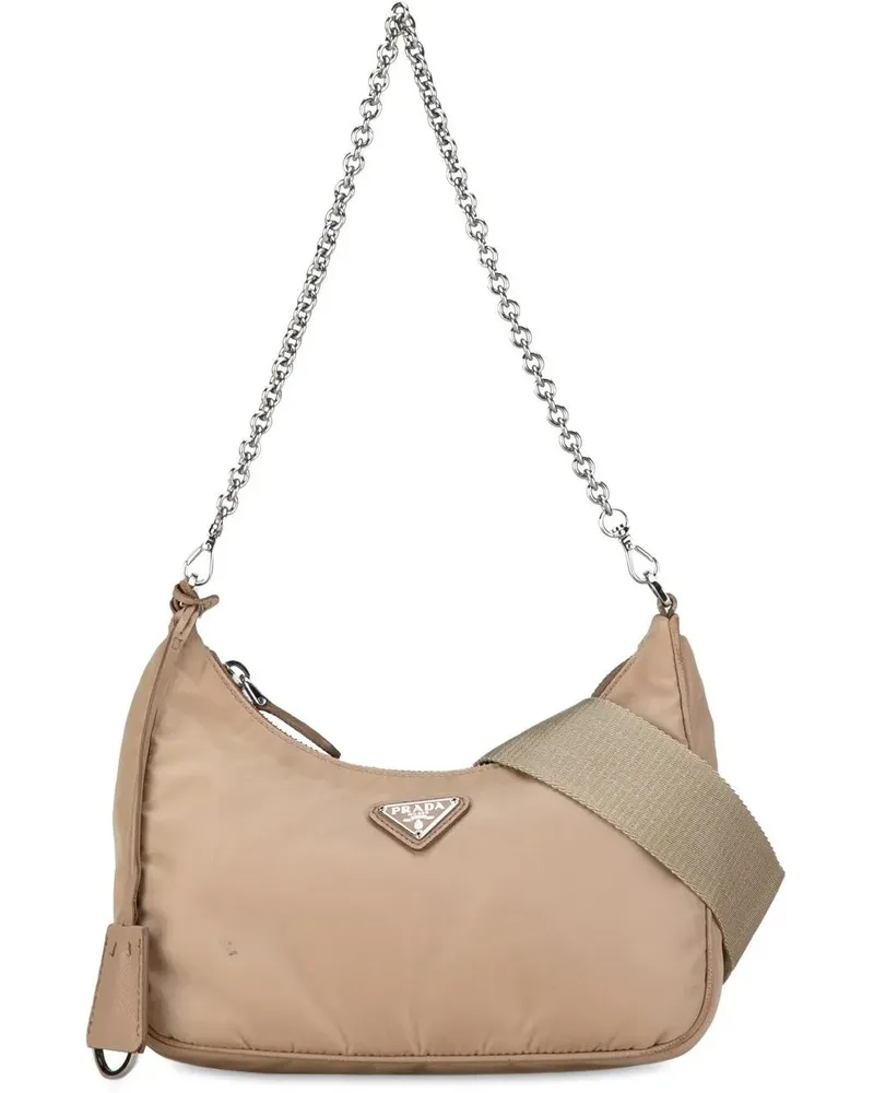 Prada Hobo Bags Re Nylon Re Edition 2005 Satchel braun Braun