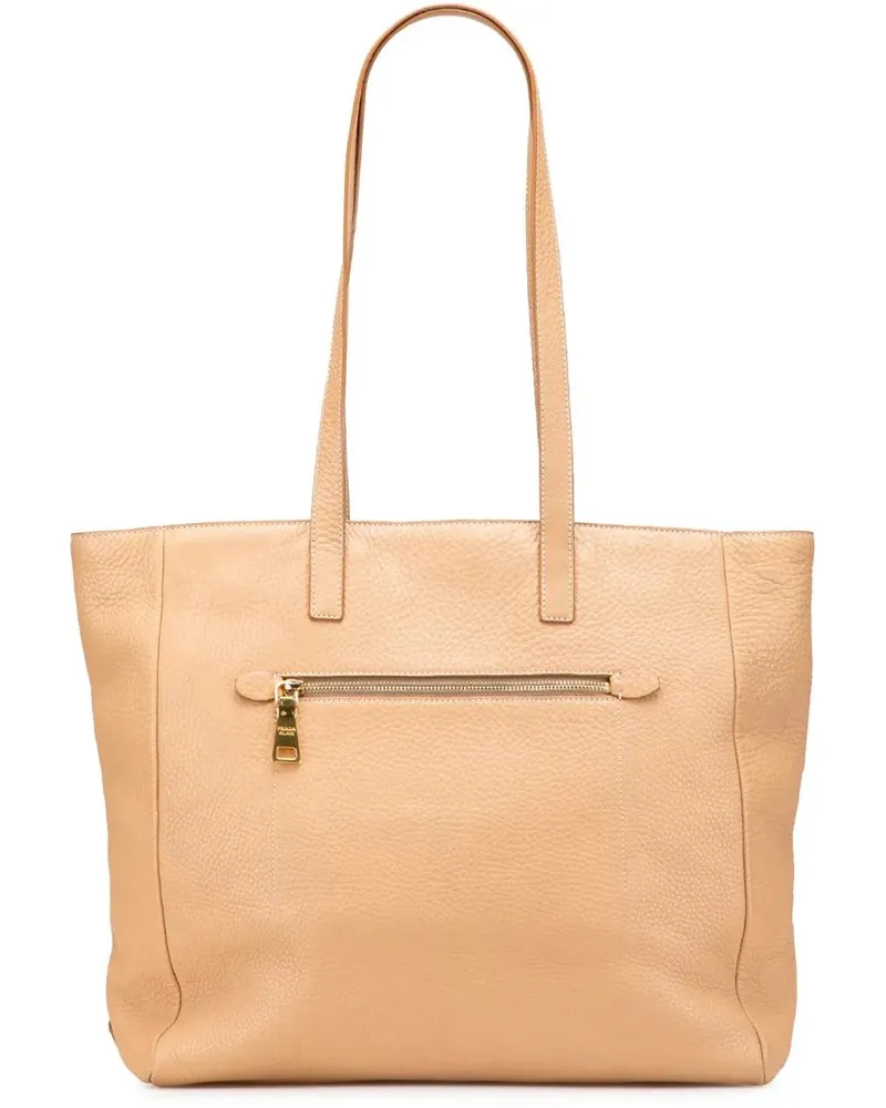 Prada Shopper Vitello Daino Tote braun Braun