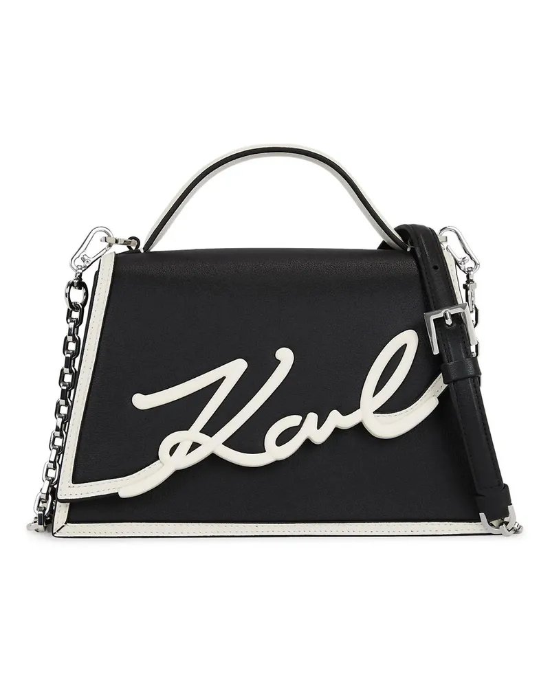 Karl Lagerfeld Crossbody Bags K/SIGNATURE KLEINE UMHÄNGETASCHE schwarz Schwarz