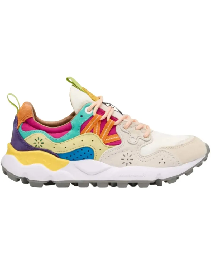 Flower MOUNTAIN Low-Top Sneaker Sneakers Pink rosa Gold