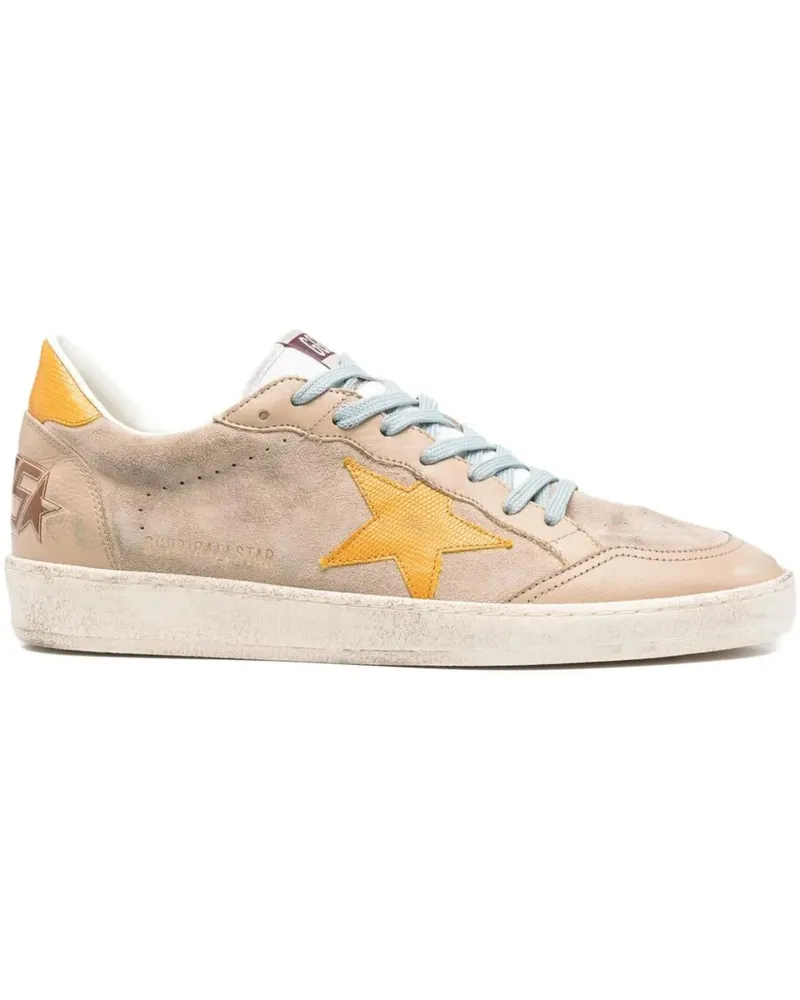 Golden Goose Low-Top Sneaker Sneakers Taupewhiteyellow beige Beige