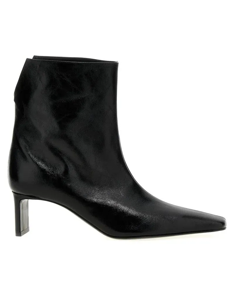 KHAITE Stiefel 'Ona' Ankle Boots schwarz Schwarz