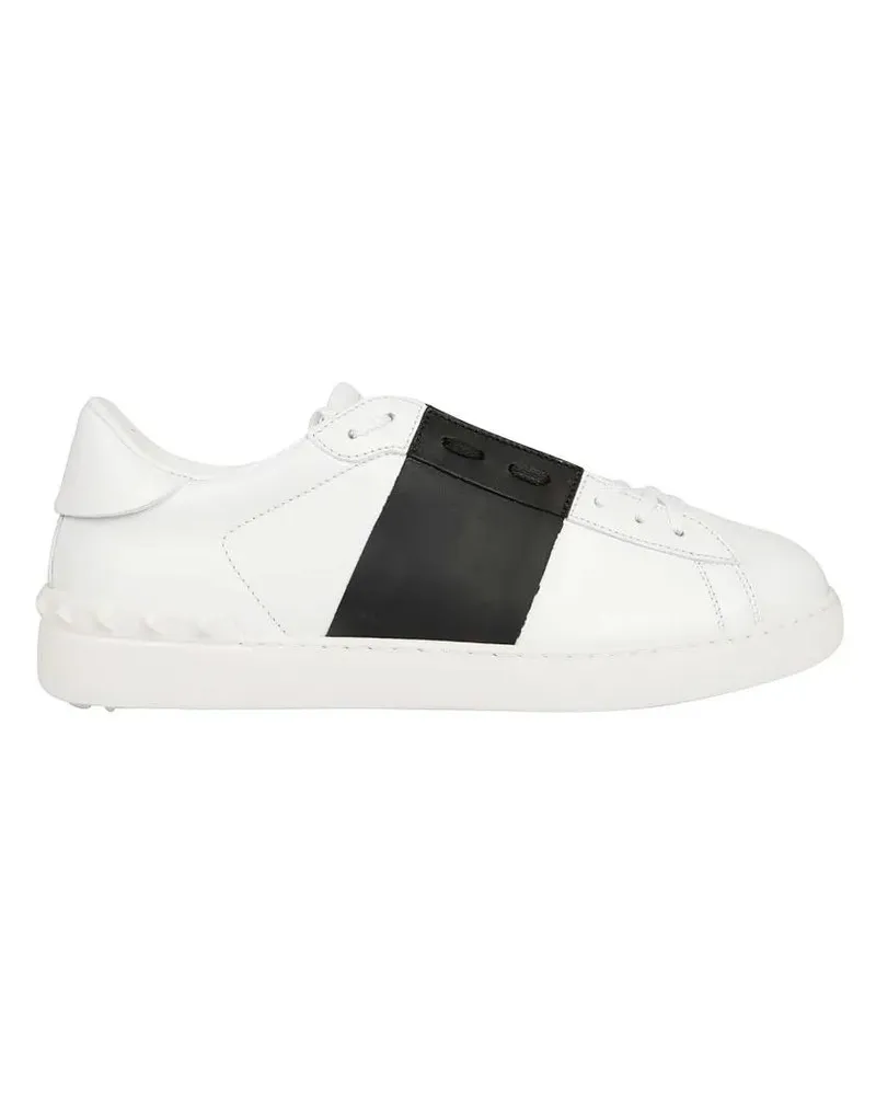 Valentino Garavani Low-Top Sneaker Classic Open White Calfskin Sneakers weiß Weiß