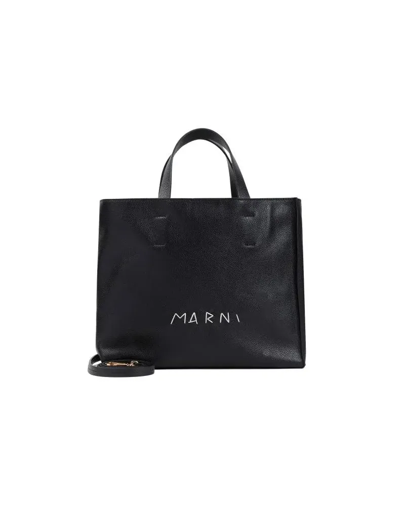 Marni Shopper & Totes Museo Soft Tote Bag schwarz Schwarz