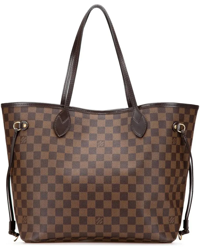 Louis Vuitton Shopper Damier Ebene Neverfull MM braun Braun