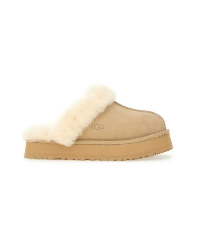 UGG Sandalen "Disquette" Slipper beige Beige