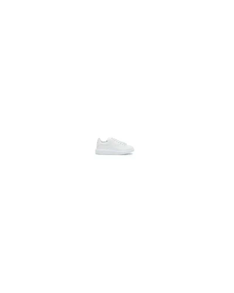 Alexander McQueen Low-Top Sneaker Minimalist White Sneakers With Chunky Sole weiß Weiß