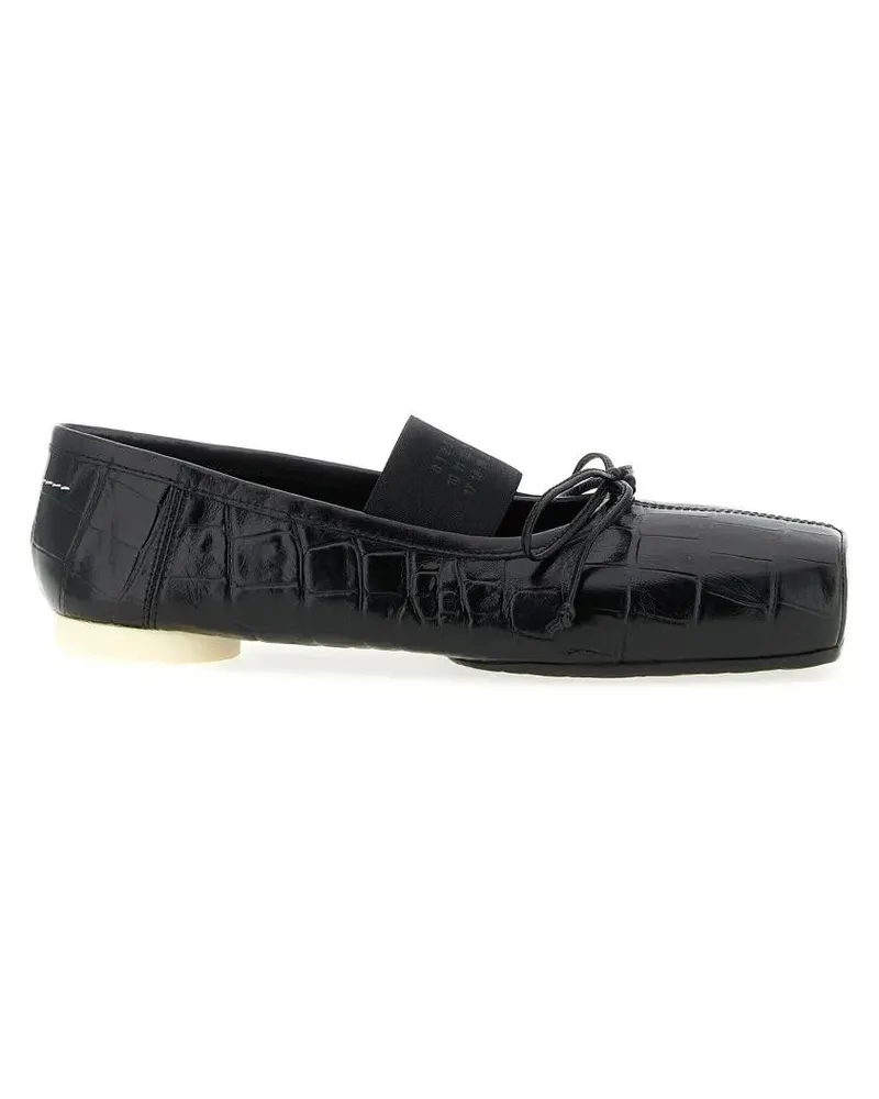 Maison Margiela Ballet' Ballet Flats schwarz Schwarz
