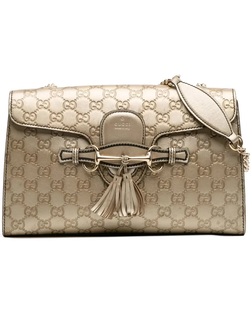 Gucci Hobo Bags Medium ssima Emily Shoulder Bag goldfarben Gold