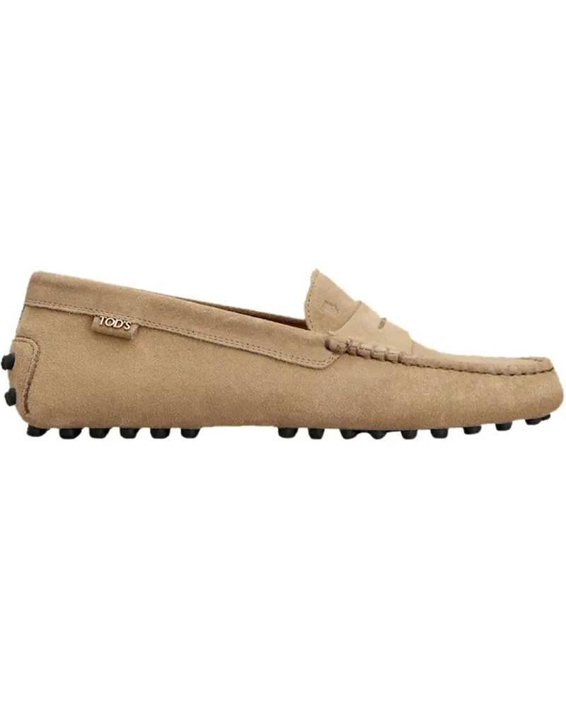 TOD'S Loafer Flat Shoes Tabacco Chiaro braun Braun