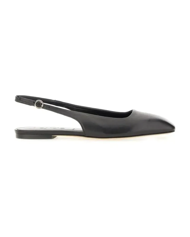 aeyde Geraldine" Slingback schwarz Schwarz