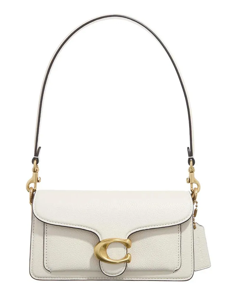 Coach Crossbody Bags Polished Pebble Leather Tabby Shoulder Bag 20 Refr beige Beige
