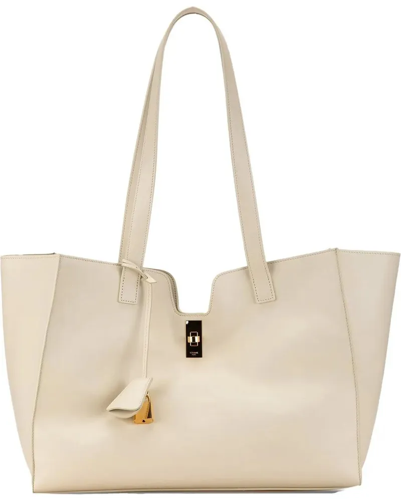 Celine Shopper 21st Smooth Calfskin Soft 16 Cabas weiß Weiß