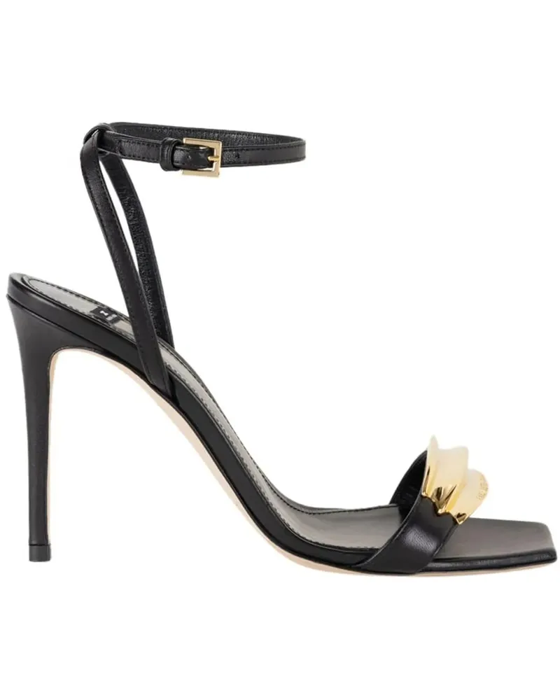 Elisabetta Franchi Sandalen Sandals Black schwarz Schwarz