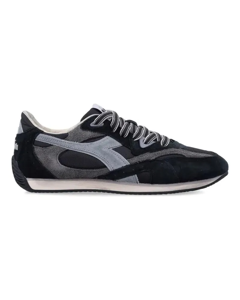 Diadora Low-Top Sneaker Equipe Revenge Used Sneakers schwarz Schwarz