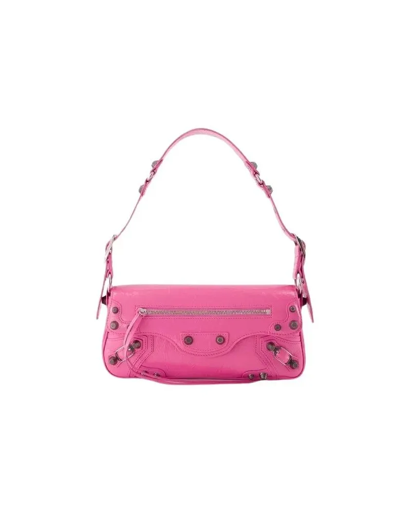 Balenciaga Shopper Le Cagole Sling S Shoulder Bag - Leather - Pink Rosa