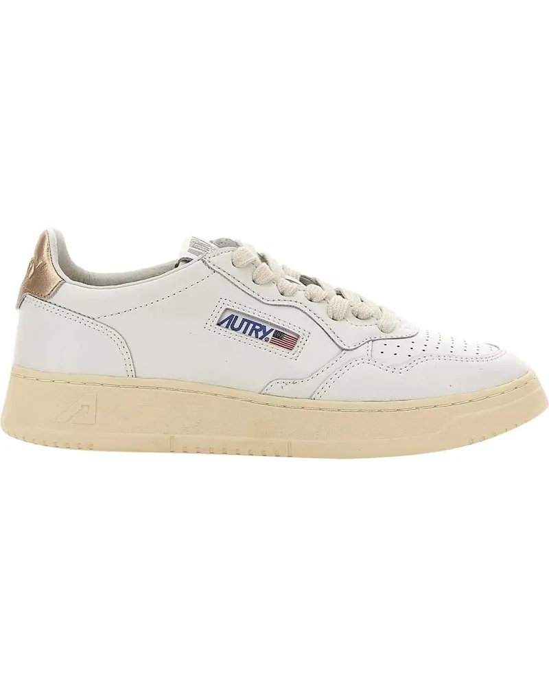 AUTRY Low-Top Sneaker Classic White Leather Sneakers weiß Weiß