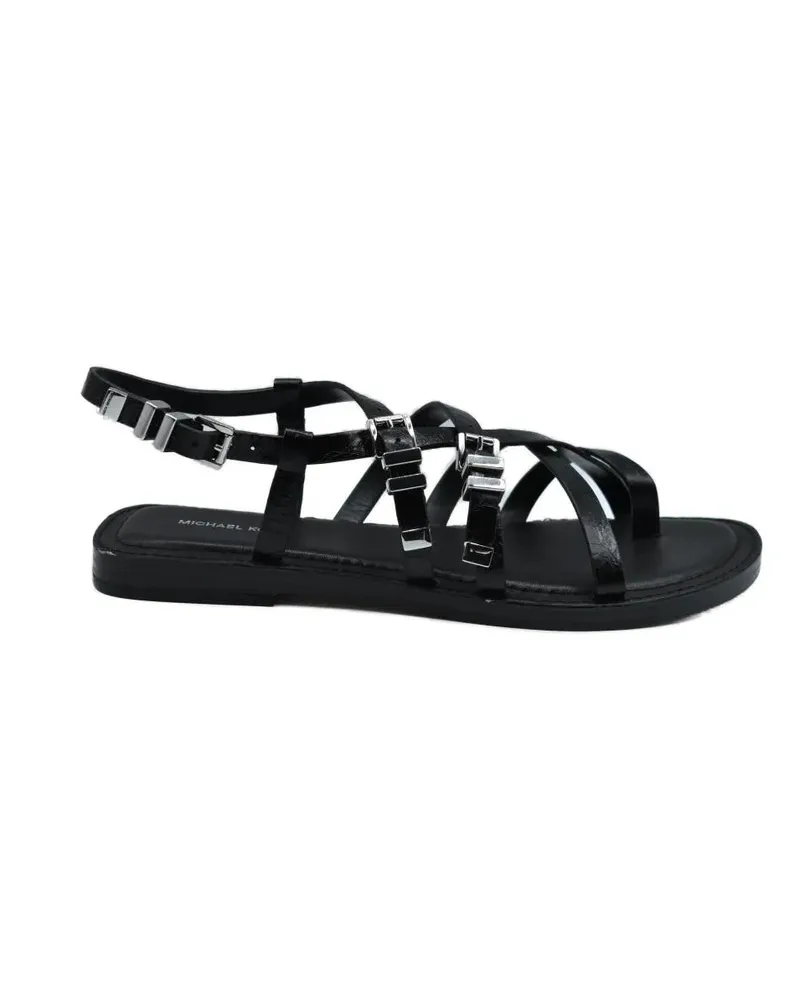 Michael Kors Sandalen Low Top Black Shoes With Metallic Accents schwarz Schwarz
