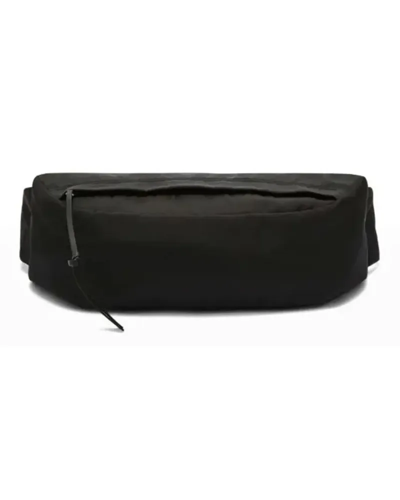 Jil Sander Bauchtaschen Compact Black Belt Bag With Adjustable Strap schwarz Schwarz