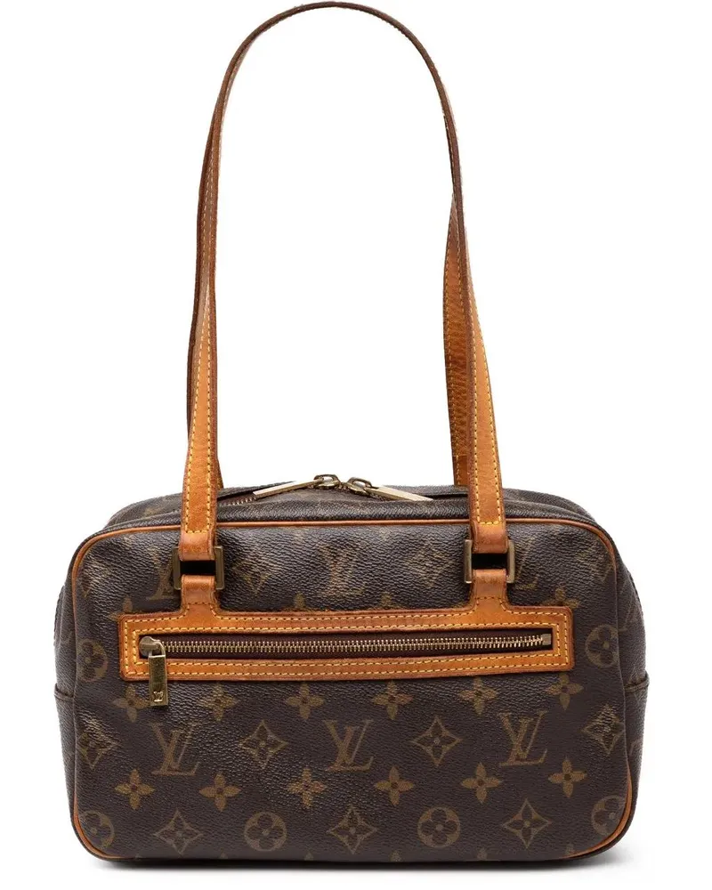 Louis Vuitton Hobo Bags Monogram Cite MM braun Braun