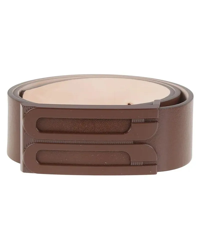 Victoria Beckham Gürtel Tonal Jumbo Frame Belt braun Braun