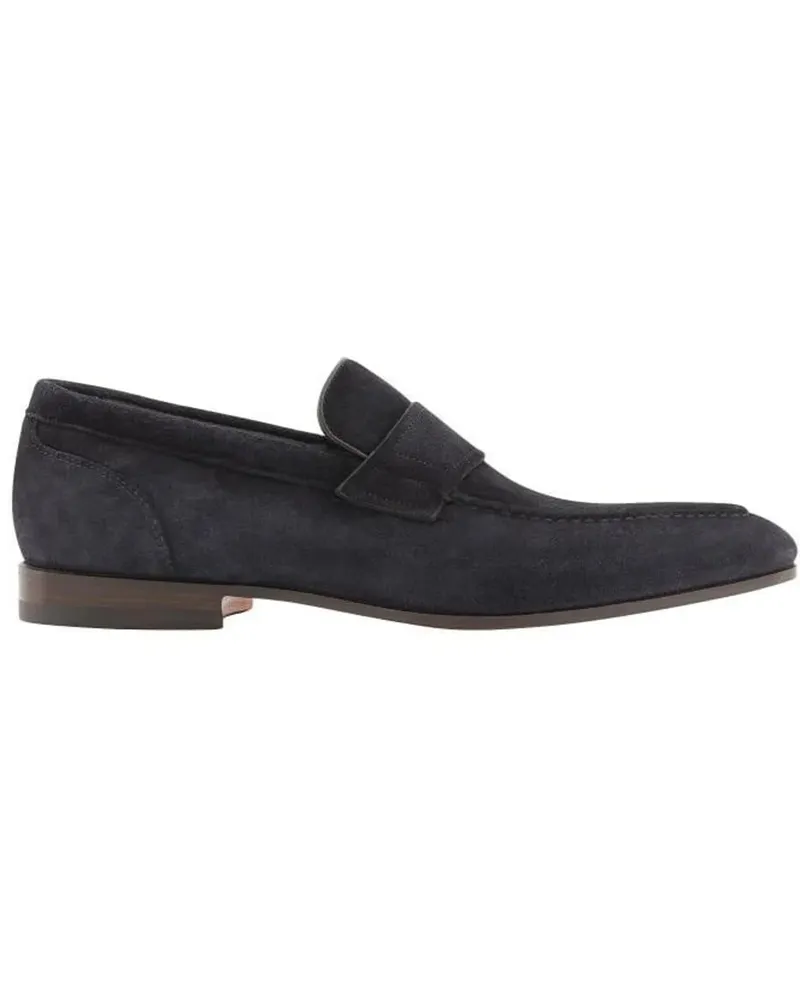 Santoni Loafer Carlos Loafer blau Blau
