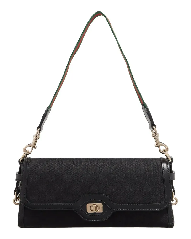 Gucci Crossbody Bags Luce Small Shoulder Bag schwarz Schwarz