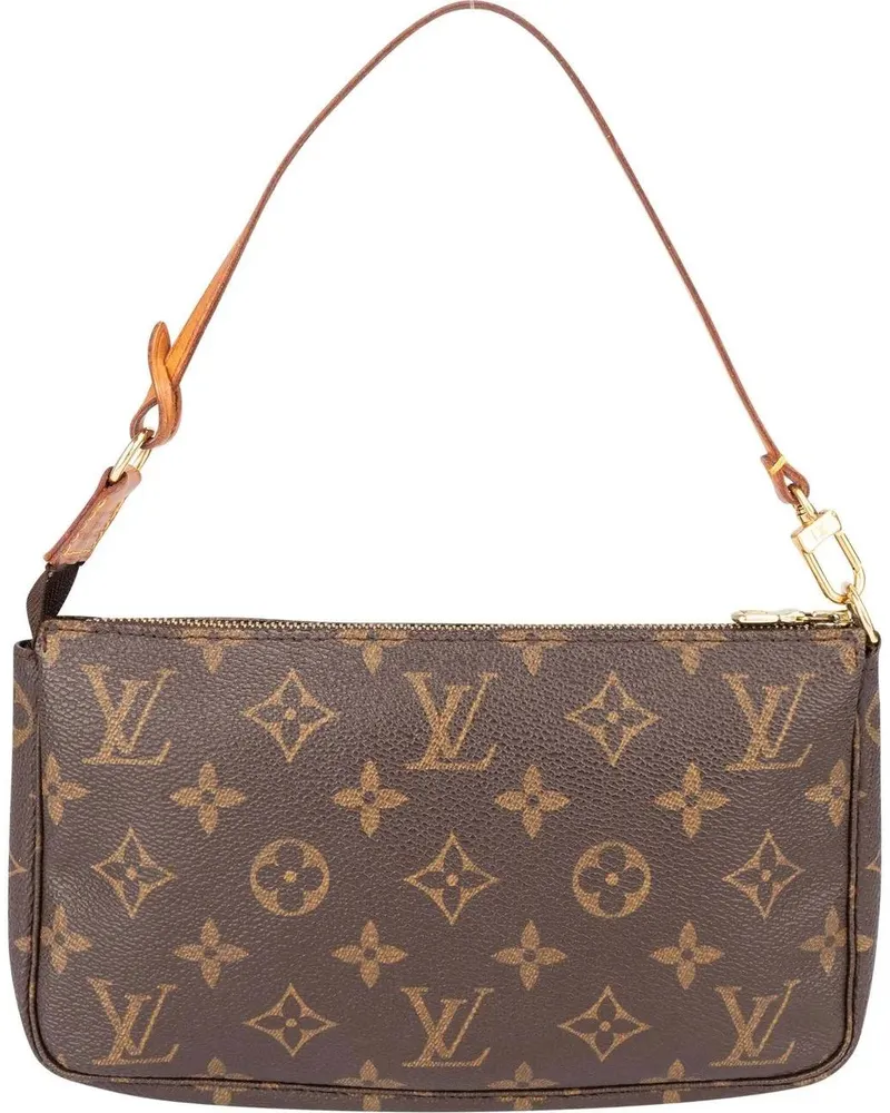 Louis Vuitton Crossbody Bags  Canvas Monogram Pochette Accessoire bunt Bunt