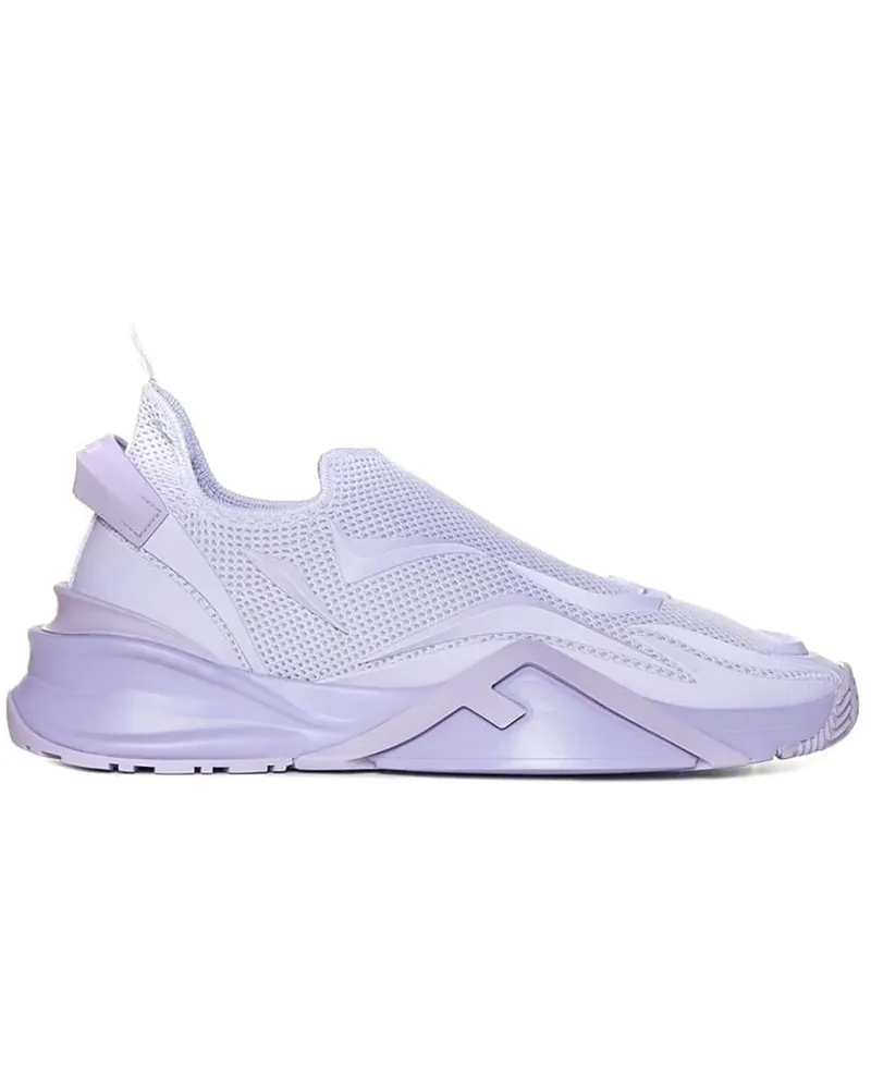 Fendi Low-Top Sneaker Sneaker Purple orange Orange