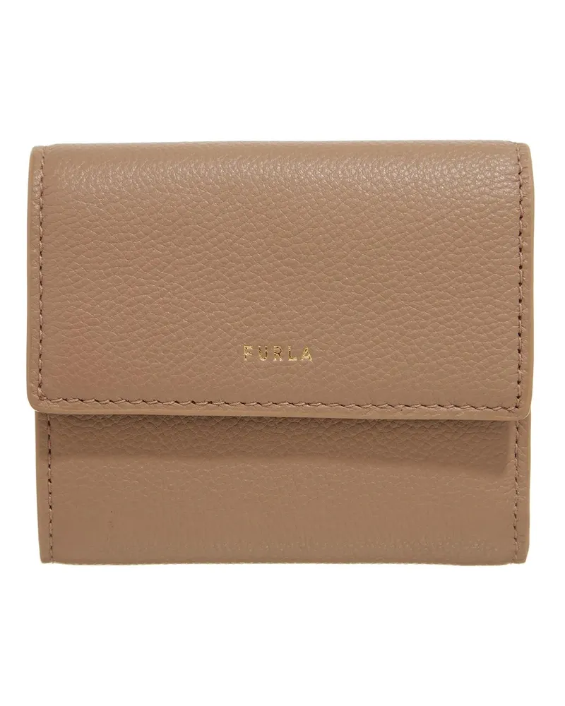 Furla Portemonnaie  Goccia M Compact Wallet braun Braun
