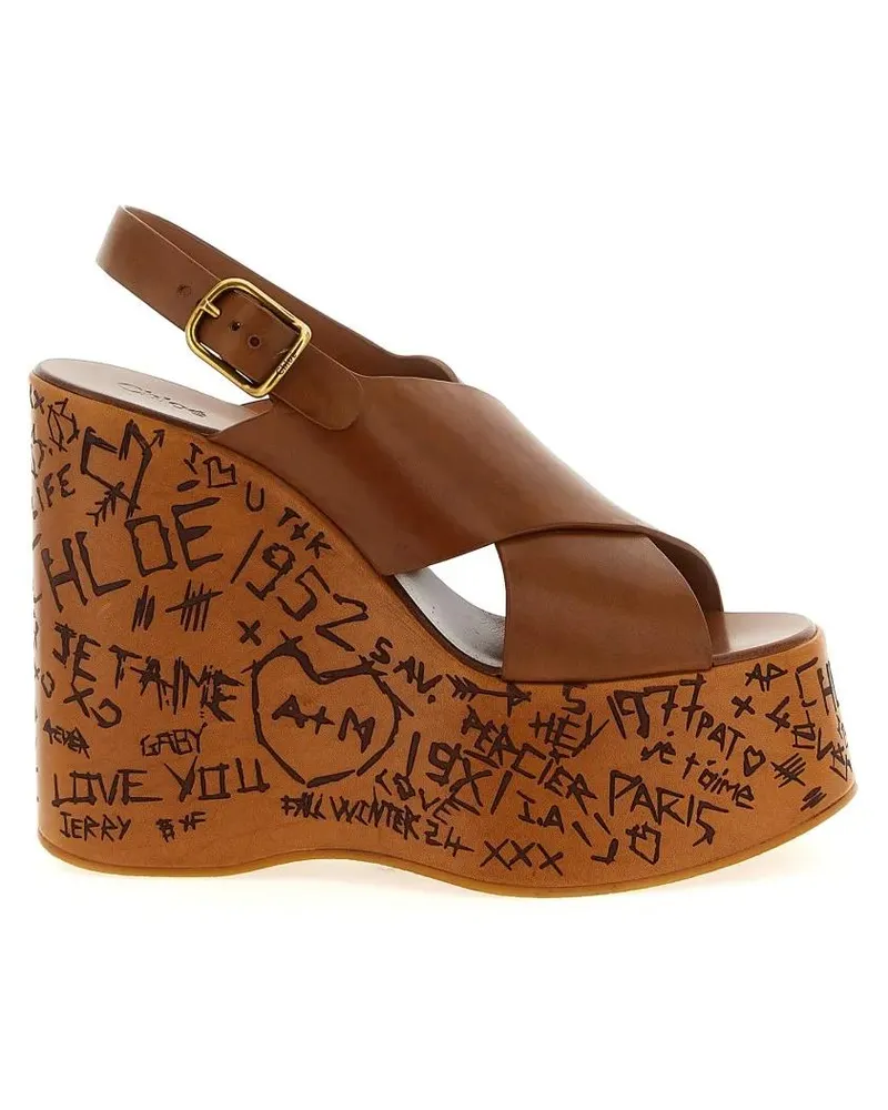Chloé Sandalen 'Maxime' Sandals braun Braun