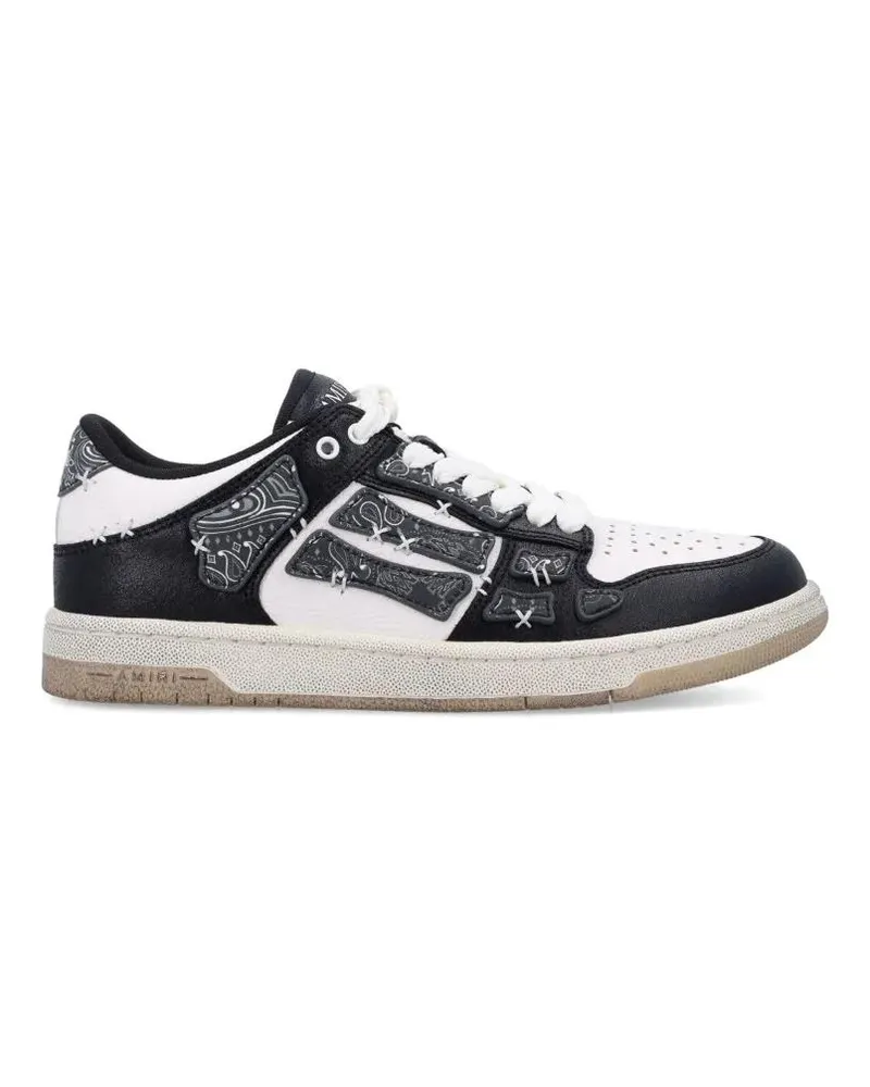 Amiri Low-Top Sneaker Bandana Skel Top Low Sneakers schwarz Schwarz