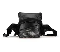 Bauchtaschen 2012-2024 Perforated Leather Belt Bag schwarz