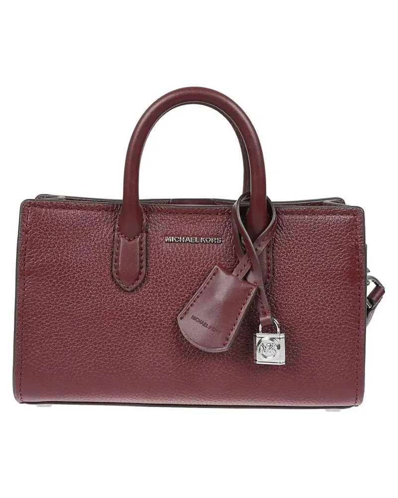 Michael Kors Shopper & Totes Scarlett Hammered Leather Handbag rot Rot