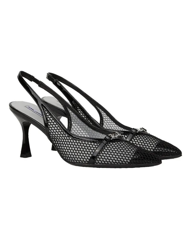 Karl Lagerfeld Hohe Schuhe SIENNA SIGNIA SLINGBACKS schwarz Schwarz
