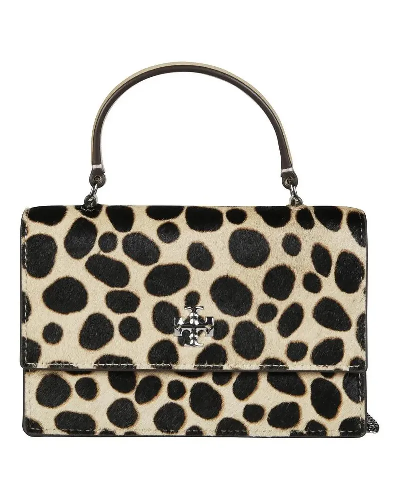 Tory Burch Shopper & Totes Kira Haircalf Mini Top Handle Chain Wallet beige Beige