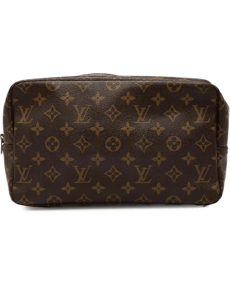 Louis Vuitton Clutches Monogram Trousse Toilette 28 braun Braun