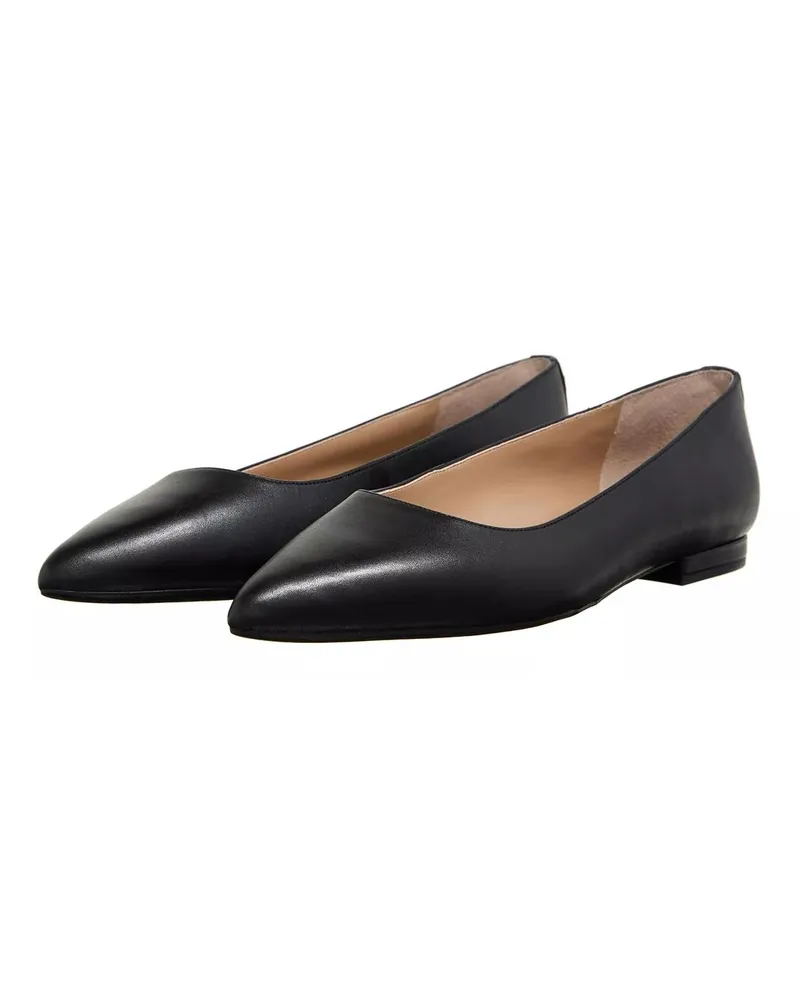 Ralph Lauren Ballerinas Londyn-Flats-Ballet schwarz Schwarz