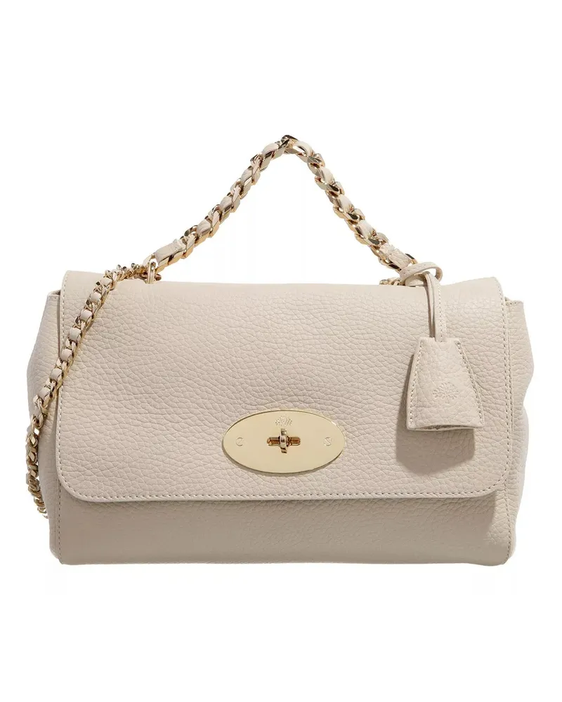 Mulberry Crossbody Bags Medium Lily Top Handle Shoulder Bag Beige