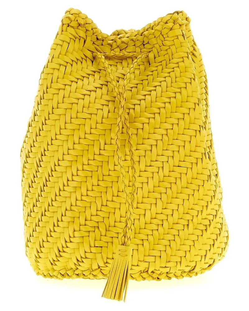 Dragon Diffusion Beuteltaschen Pompom Double Jump' Bucket Bag gelb Gelb