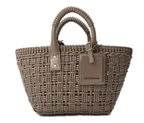 Shopper & Totes Bistro Basket Tote Bag grau
